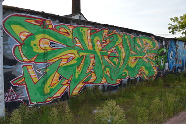 Graffiti Wall in Hasselt - Photo by shiver - shiver (2013)