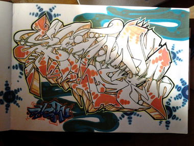 Graffiti Sketch - Photo by shiver