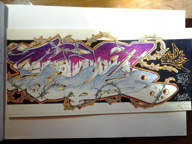 Graffiti Sketch - Photo by shiver