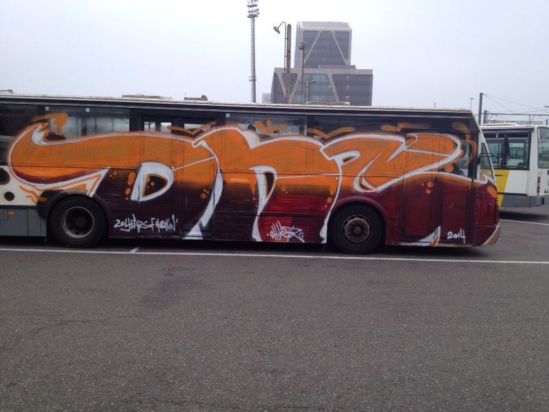 Graffiti Bombing - Photo by shiver - dhc (2014)