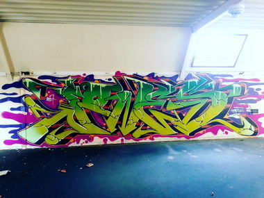 Graffiti Wall - Photo by shiver - Jones (2017)