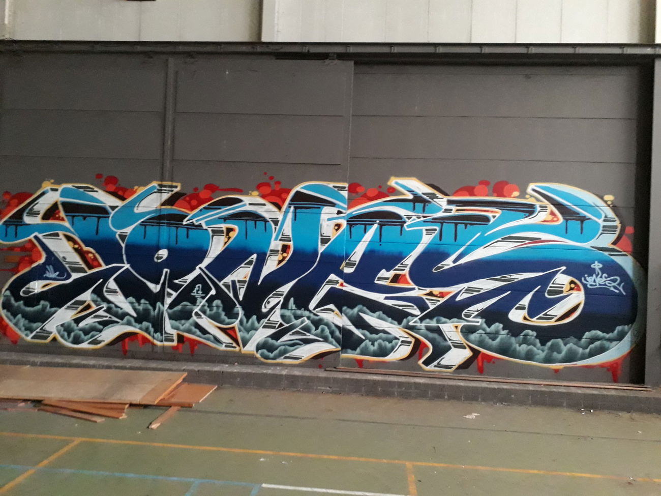 Graffiti Photo by shiver - belgium, jones (2017)