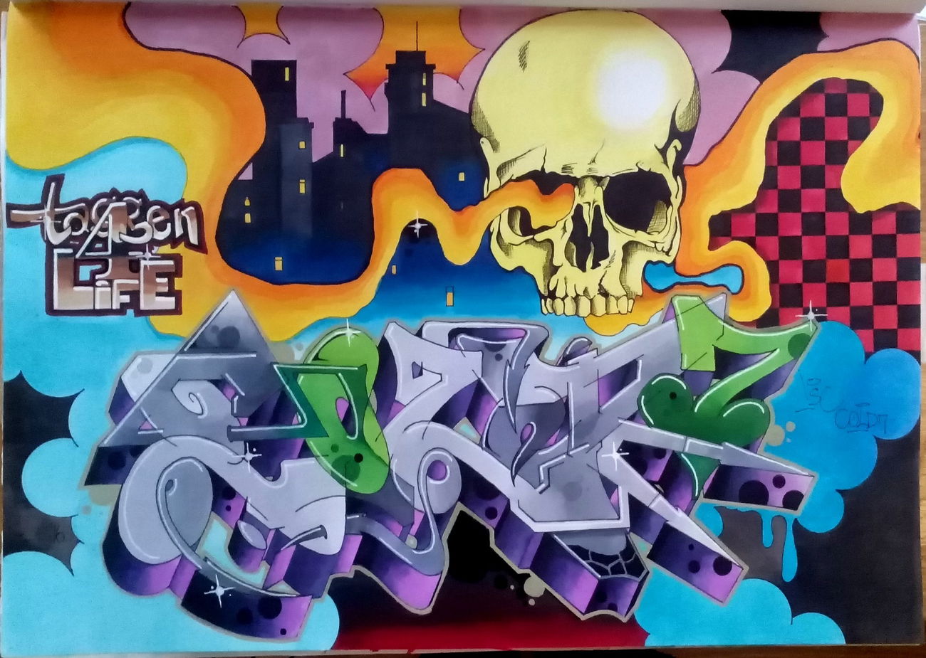 Graffiti Wall - Photo by shixe (2016)