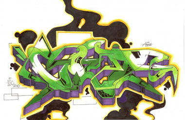 Graffiti Sketch - Photo by shixe