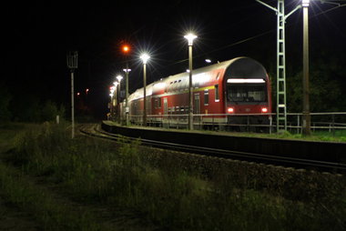 Graffiti Train in Dresden - Photo by shlomo - S1, Dresden (2009)