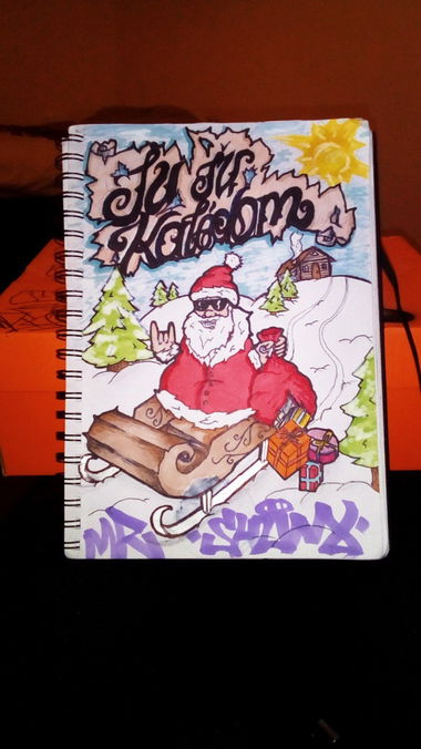 Graffiti Sketch - Photo by shum - Christmas (2016)