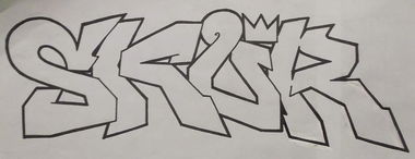 Graffiti Sketch - Photo by shuruper