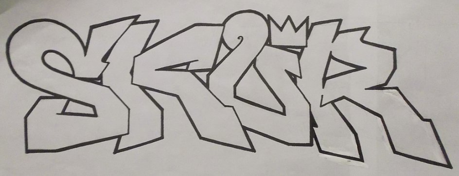 Graffiti Sketch - Photo by shuruper