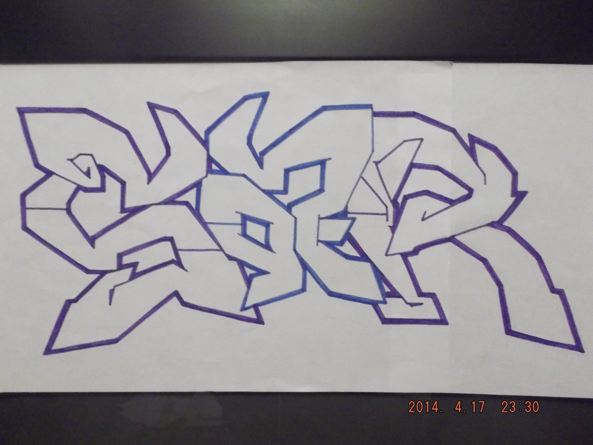 Graffiti Sketch - Photo by shuruper