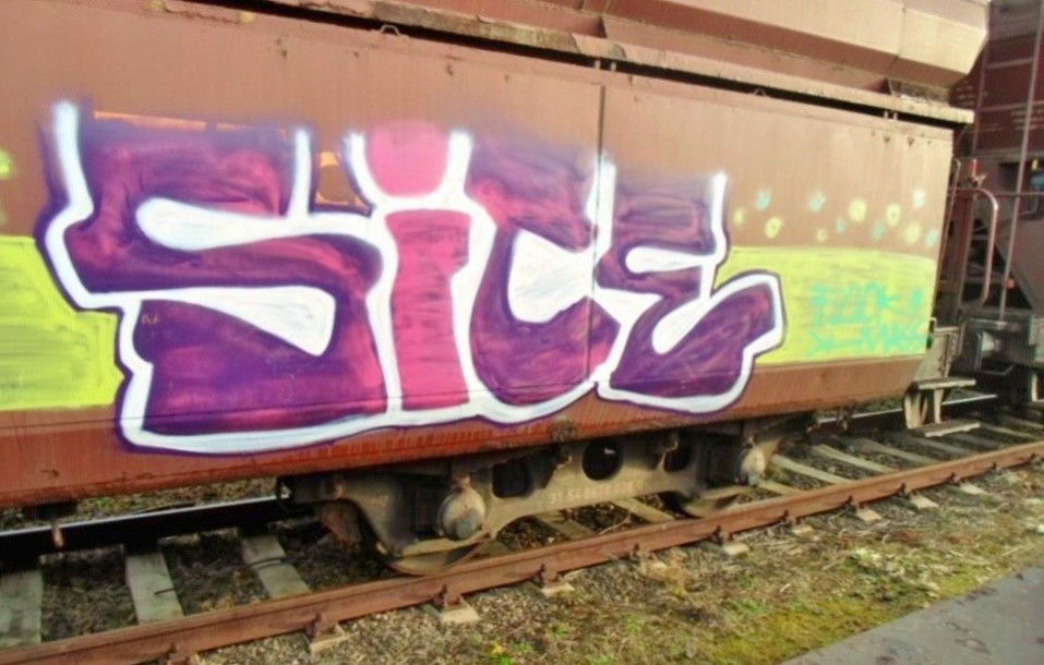 Graffiti Train in Horosedly - Photo by sickez - cz (2012)
