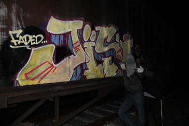 Graffiti Artwork - Photo by siebnfuffzich - Jiso57, Faded, Poser (2015)