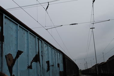 Graffiti Artwork - Photo by siebnfuffzich - Izef, Wholecar, Fr8 (2013)