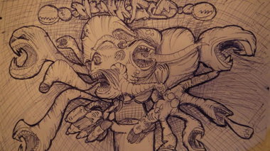 Graffiti Sketch - Photo by siero (2013)