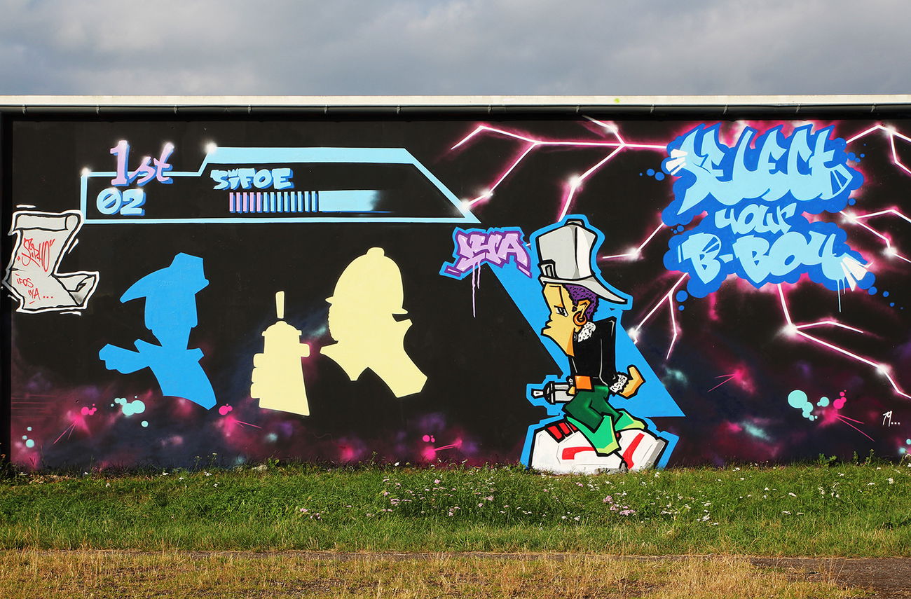 Graffiti Wall - Photo by sifoe - bboy, character, oldschool (2019)