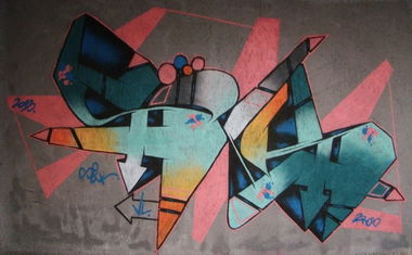 Graffiti Wall in Pozna? - Photo by silk (2013)