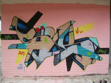 Graffiti Wall in L?bork - Photo by silk (2013)