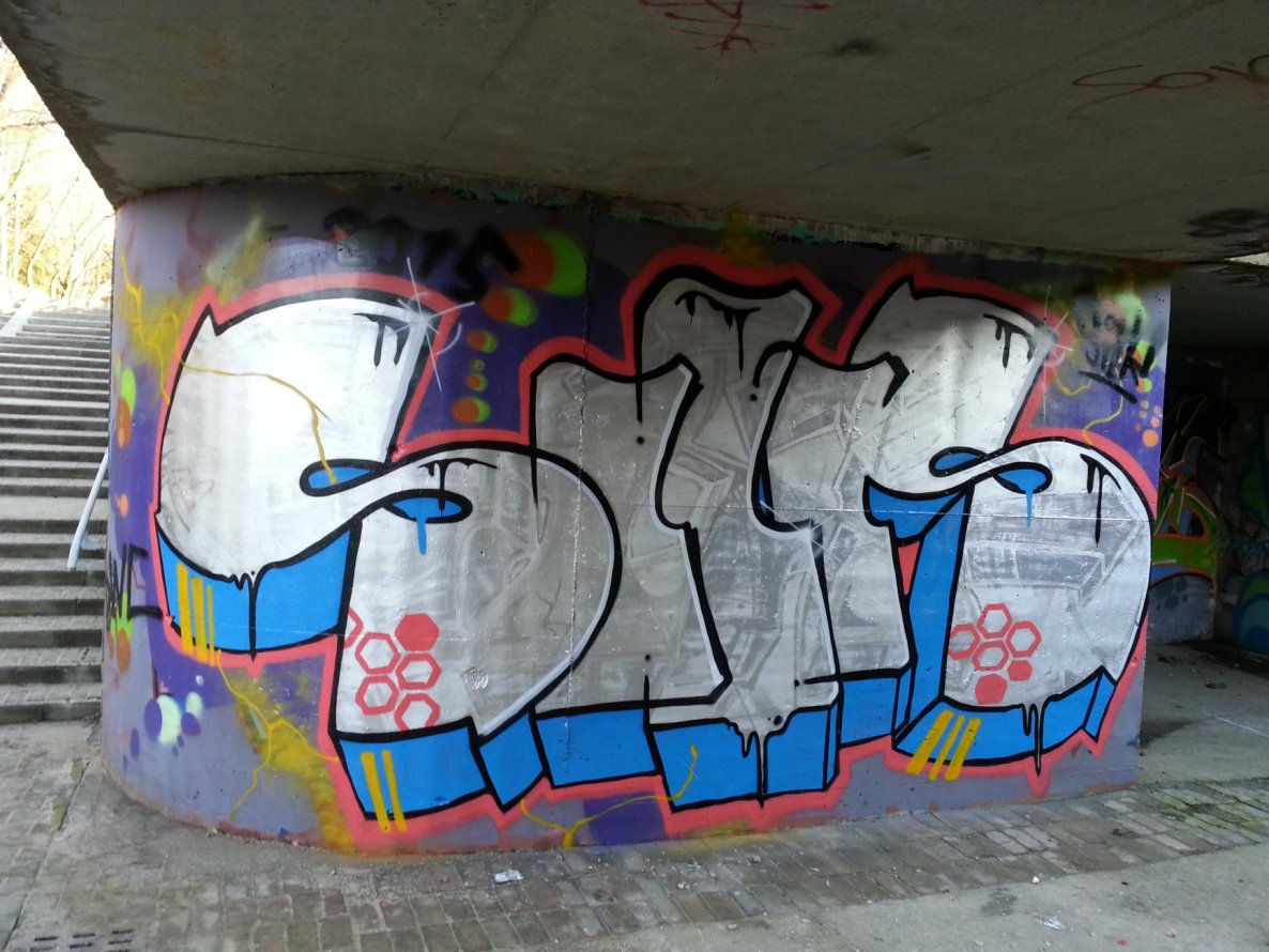 Graffiti Wall - Photo by silk14 - silk14 (2015)