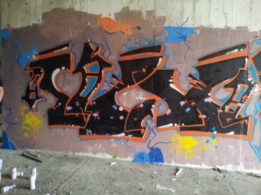 Graffiti Wall - Photo by silk14 - silk14 (2014)