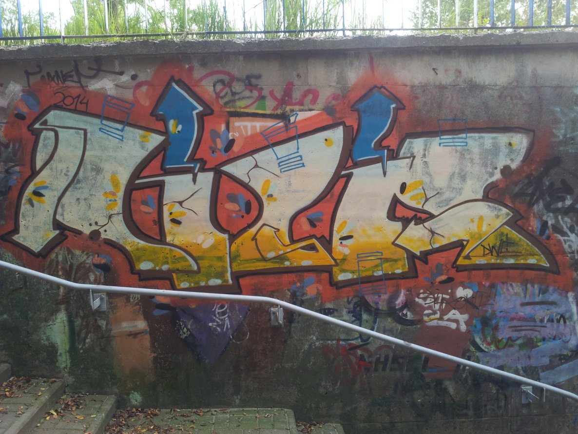 Graffiti Wall - Photo by silk14 - silk14 (2014)