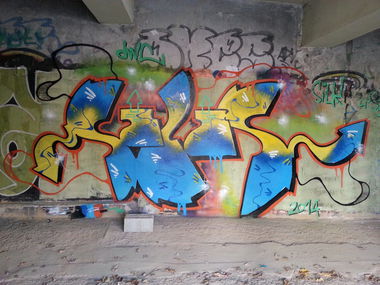 Graffiti Wall - Photo by silk14 - silk14 (2014)