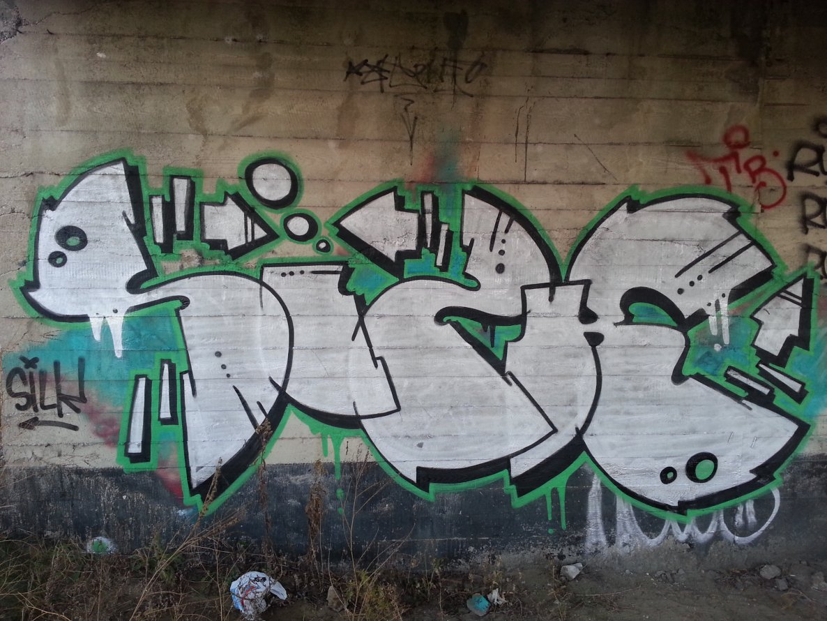 Graffiti Wall - Photo by silk14 - silk14 (2014)