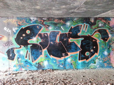 Graffiti Wall - Photo by silk14 - silk14 (2014)