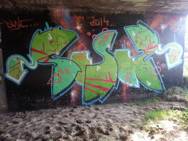 Graffiti Wall - Photo by silk14 - silk14 (2014)