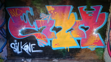 Graffiti Wall - Photo by silk14 - silk14 (2015)