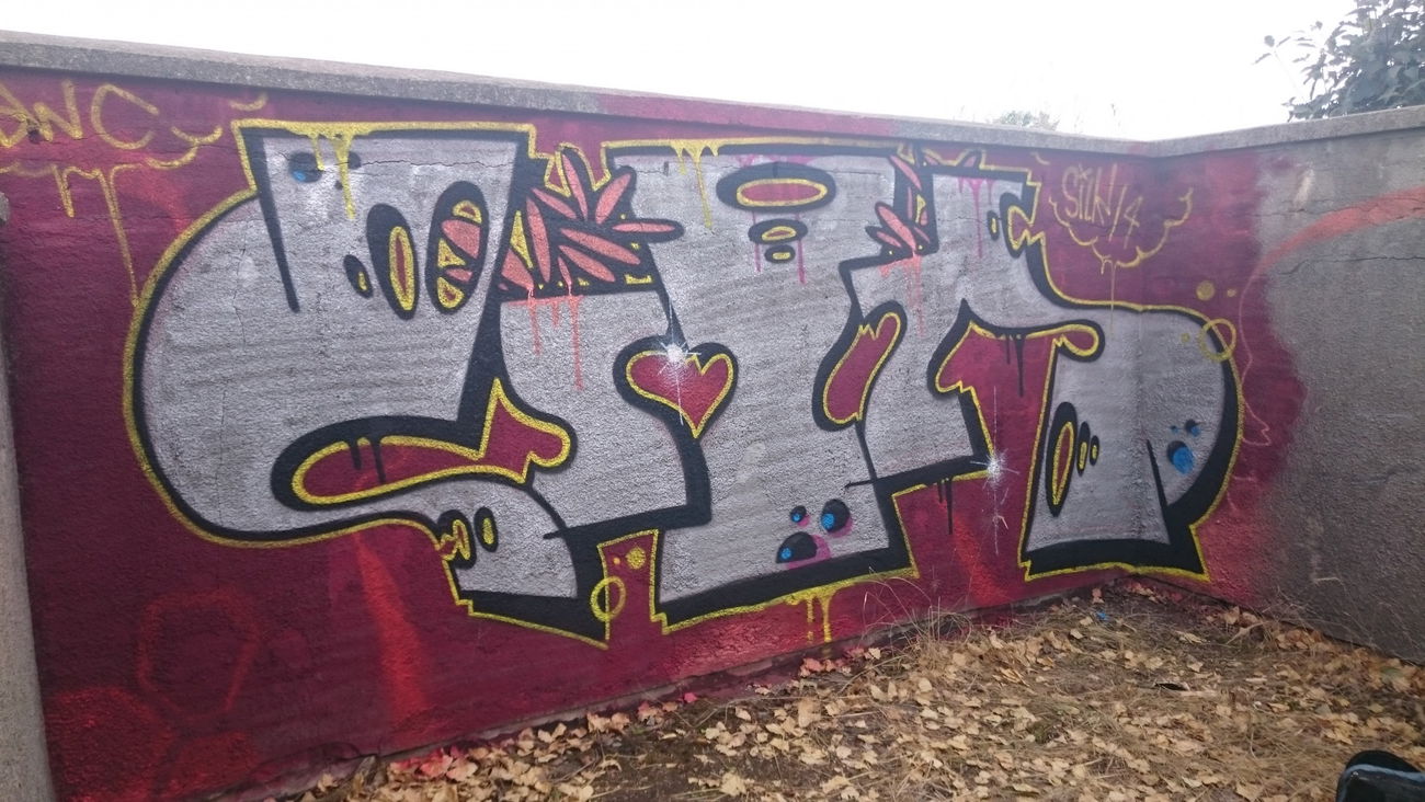 Graffiti Wall - Photo by silk14 - silk14 (2015)