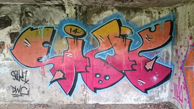 Graffiti Wall - Photo by silk14 - silk14 (2015)