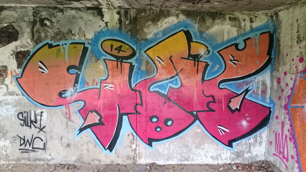 Graffiti Wall - Photo by silk14 - silk14 (2015)