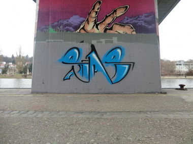 Graffiti Wall in Regensburg - Photo by sims - sims, regensburg, wall (2013)