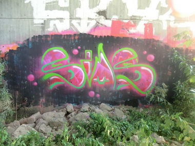 Graffiti Wall - Photo by sims - sims, wall, kaff (2013)