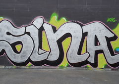 Graffiti Wall in Stockholm - Photo by sina (2016)