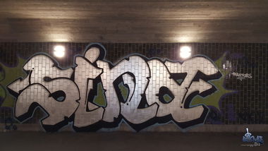 Graffiti Wall in Stockholm - Photo by sina (2016)