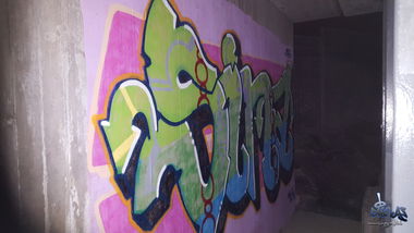 Graffiti Wall in Stockholm - Photo by sina (2016)