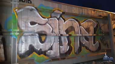 Graffiti Wall in Stockholm - Photo by sina (2016)