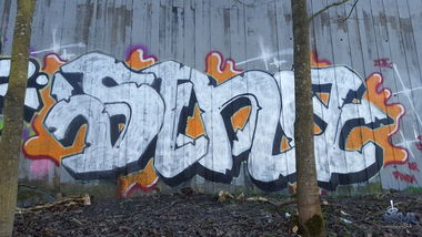 Graffiti Wall in Stockholm - Photo by sina (2016)