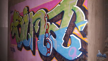 Graffiti Wall in Stockholm - Photo by sina (2016)