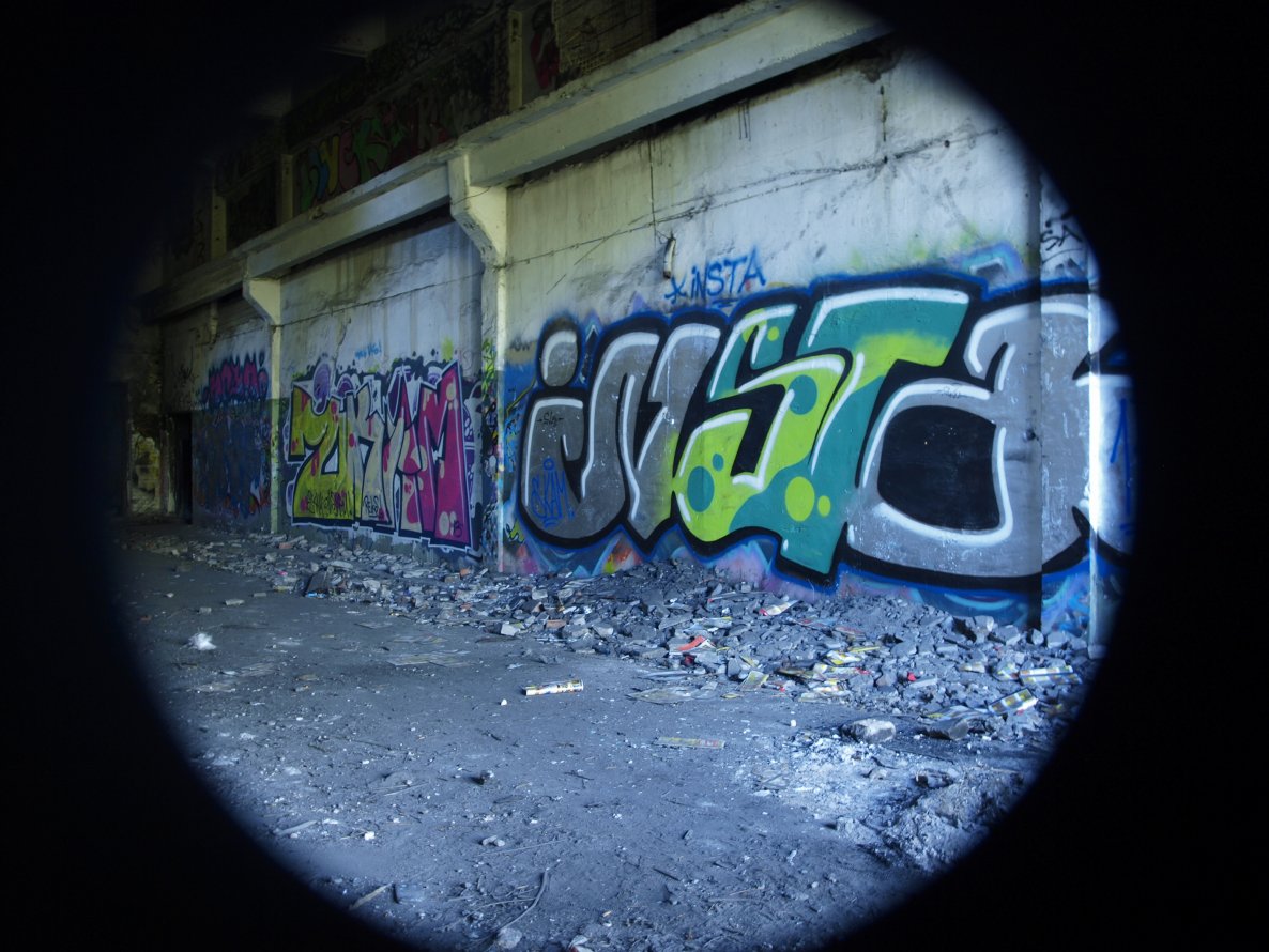 Graffiti Bombing - Photo by skamfromvis