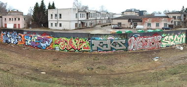 Graffiti Wall - Photo by skamfromvis