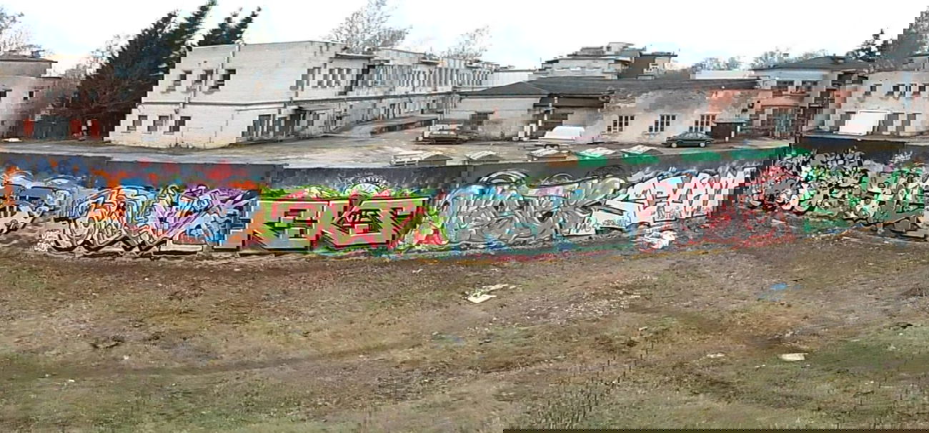 Graffiti Wall - Photo by skamfromvis