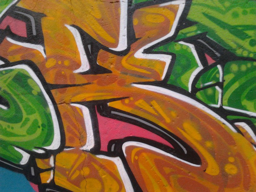 Graffiti Wall in ekaterinburg - Photo by skat