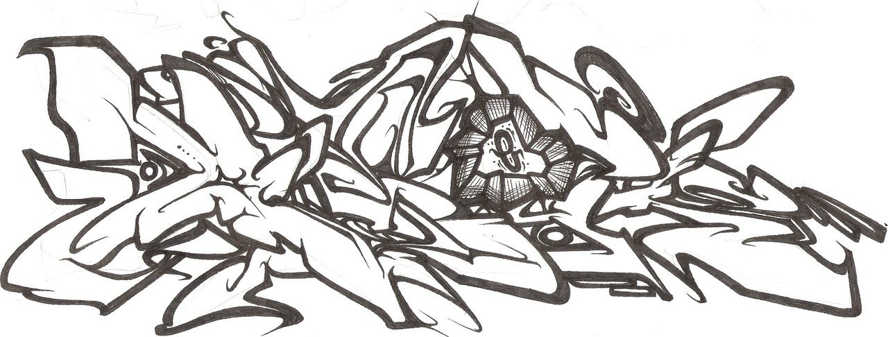 Graffiti Sketch - Photo by skat - ???? (2013)