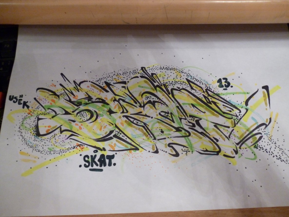 Graffiti Sketch - Photo by skat