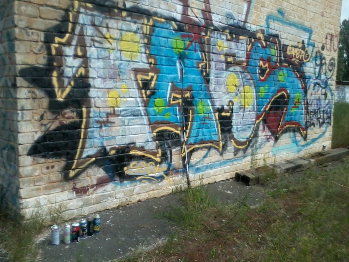 Graffiti Bombing - Photo by sket_oner - gabs, sket_oner (2013)