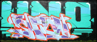 Graffiti Wall in Bremen - Photo by skion - skion, uno, bremen (2013)