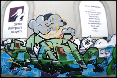 Graffiti Wall - Photo by skion - skion, nordstern, ole (2012)