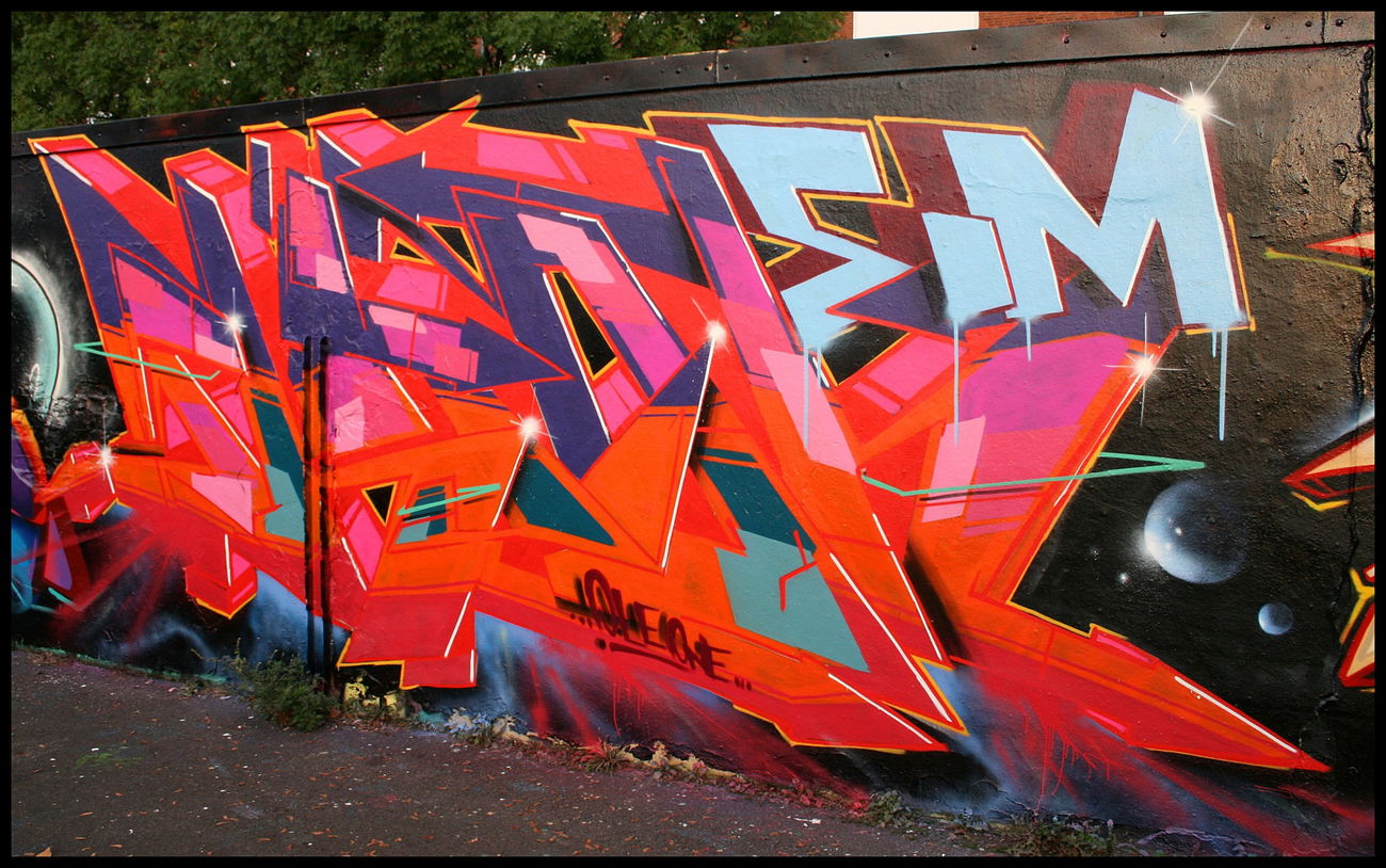 Graffiti Wall - Photo by skion - skionsimstylebremenbremerhaven28502015 (2014)