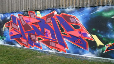 Graffiti Wall - Photo by skion - skionsimstylebremenbremerhaven28502015 (2014)